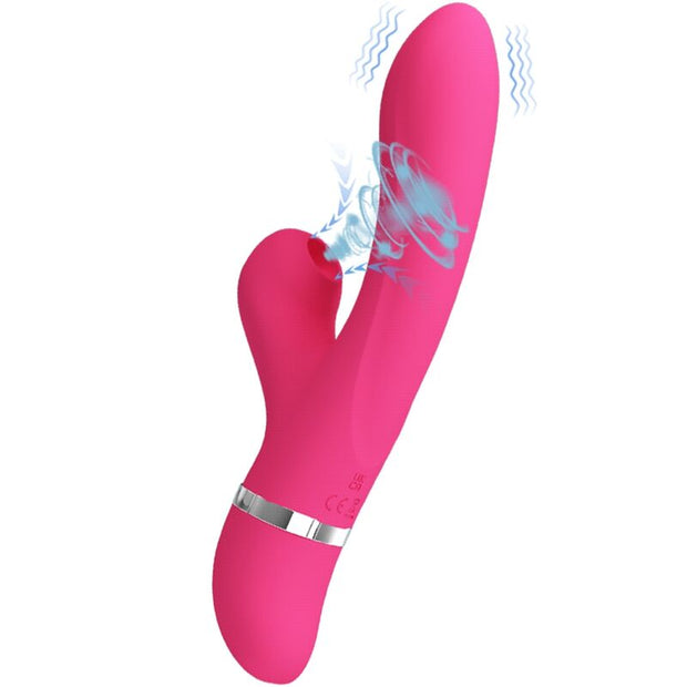 PRETTY LOVE - WEIDE VIBRATOR UND STIMULIERENDE WELLEN RABBIT