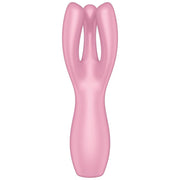 SATISFYER - THREESOME 3 VIBRATOR ROSA