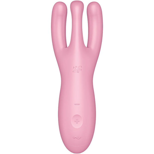 SATISFYER - THREESOME 4 VIBRATORAPP ROSA