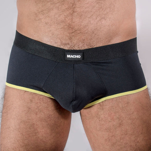 MACHO - MS24A KURZE DUNKELGELBE UNTERHOSE M