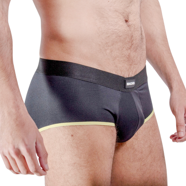 MACHO - MS24A KURZE UNTERHOSE DUNKELGELB L