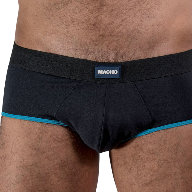 MACHO - MS24B KURZE UNTERHOSE DUNKELBLAU L