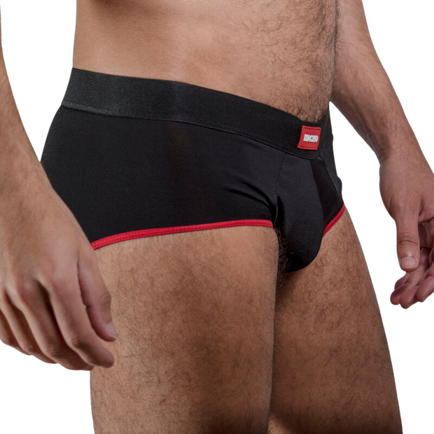MACHO - MS24R UNTERHOSE DUNKELROT S