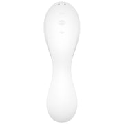 SATISFYER - CURVY TRINITY 5 AIR PULSE STIMULATOR & VIBRATOR APP WEISS
