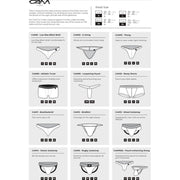 CUT4MEN - LOW LISE BRIEF AZTEC M