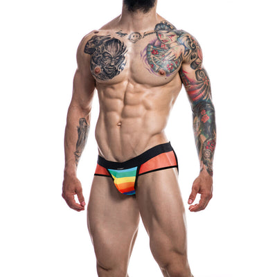 CUT4MEN - JOCKSTRAP REGENBOGEN XL