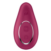 SATISFYER - DIPPING DELIGHT AUFLEGVIBRATOR ROT