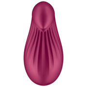 SATISFYER - DIPPING DELIGHT AUFLEGVIBRATOR ROT