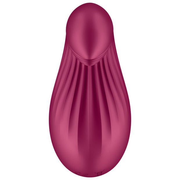 SATISFYER - DIPPING DELIGHT AUFLEGVIBRATOR ROT