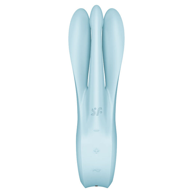 SATISFYER - THREESOME 1 VIBRATOR BLAU