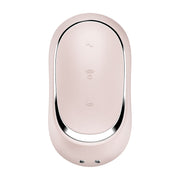 SATISFYER - PRO TO GO 2 DOPPELTER LUFTPULSSTIMULATOR & VIBRATOR BEIGE