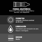 DUREX - INTENSE ORGASMIC 12 EINHEITEN