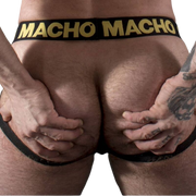 MACHO - MX25AC JOCK GELBES LEDER M