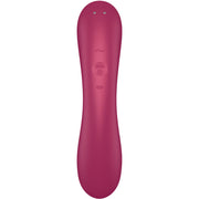 SATISFYER - CURVE TRINITY 1 AIR PULSE VIBRATION RED