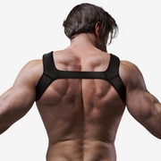 FETISH SUBMISSIVE ATTITUDE - NEOPREN-BRUSTGURT FÜR MNNER, GRÖSSE L