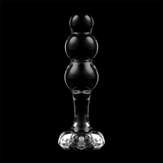 NEBULA SERIES BY IBIZA - MODELL 1 STECKER BOROSILIKATGLAS TRANSPARENT 10.5 CM -O- 3 CM