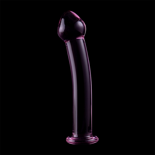 NEBULA SERIES BY IBIZA - MODELL 11 DILDO BOROSILIKATGLAS ROSA 16 CM -O- 3 CM