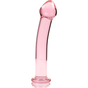 NEBULA SERIES BY IBIZA - MODELL 11 DILDO BOROSILIKATGLAS ROSA 16 CM -O- 3 CM