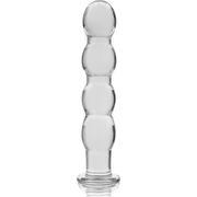 NEBULA SERIES BY IBIZA - MODELL 10 DILDO BOROSILIKATGLAS KLAR 16.5 CM -O- 3.5 CM