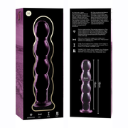 NEBULA SERIES BY IBIZA - MODELL 10 DILDO BOROSILIKATGLAS ROSA 16.5 CM -O- 3.5 CM