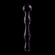 NEBULA SERIES BY IBIZA - MODELL 13 DILDO BOROSILIKATGLAS ROSA 18 CM -O- 3.5 CM