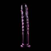 NEBULA SERIES BY IBIZA - MODELL 16 DILDO BOROSILIKATGLAS ROSA 18.5 CM -O- 3 CM