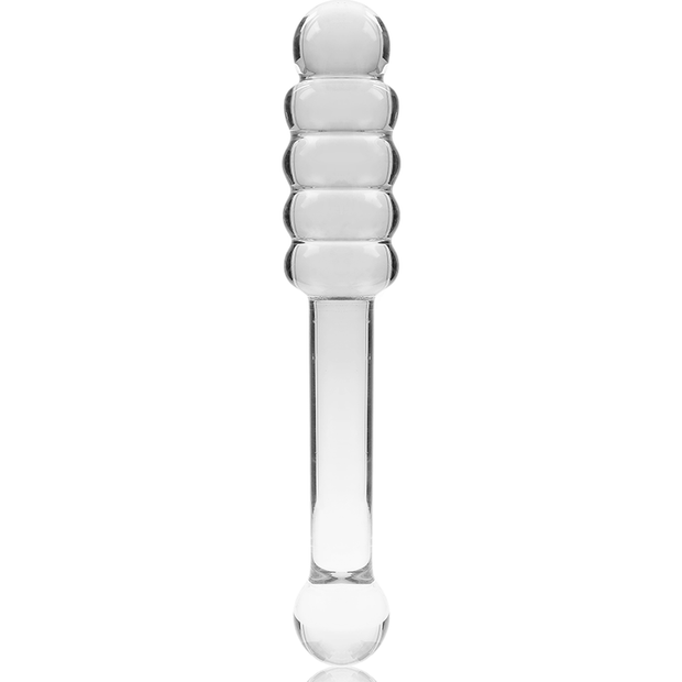 NEBULA SERIES BY IBIZA - MODELL 20 DILDO BOROSILIKATGLAS KLAR 20.5 CM -O- 3 CM