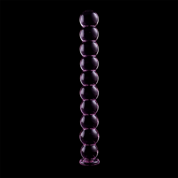 NEBULA SERIES BY IBIZA - MODELL 22 DILDO BOROSILIKATGLAS ROSA 21.5 CM -O- 2.5 CM