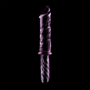 NEBULA SERIES BY IBIZA - MODELL 24 DILDO BOROSILIKATGLAS ROSA 28.5 CM -O- 5 CM