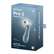 SATISFYER - PRO 2 LUFTPULSSTIMULATOR BLAU