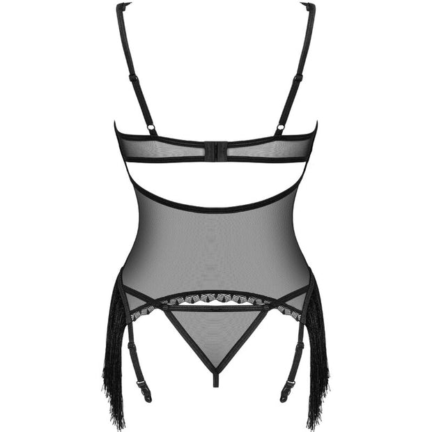 OBSESSIVE - SHERILA KORSETT & THONG M/L