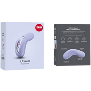 FUN FACTORY - LAYA III WIEDERAUFLADBARER AUFLEGVIBRATOR WEICHES VIOLET