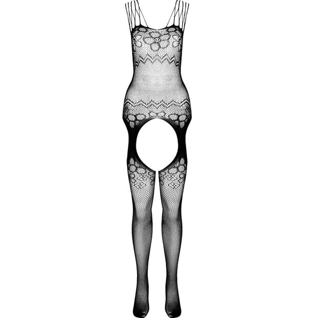 PASSION - ECO COLLECTION BODYSTOCKING ECO BS004 SCHWARZ