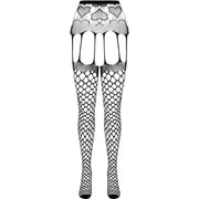 PASSION - ECO COLLECTION BODYSTOCKING ECO S009 ROT