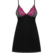 OBSESSIVE - ROSENTY CHEMISE & TANGA XS/S