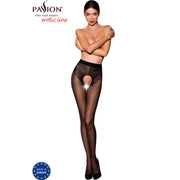 PASSION - TIOPEN 006 SCHWARZE STRUMPFHOSE 1/2 30 DEN