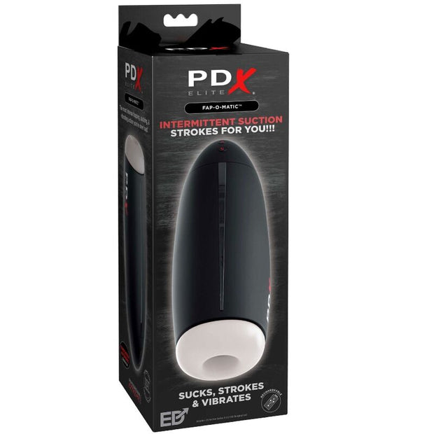 PDX ELITE - FAP-O-MATIC STROKER MASTURBATOR STIMULIERENDE WELLEN & VIBRATOR