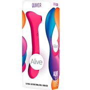 ALIVE - QUIVER STIMULIERENDE WELLEN & VIBRATOR FUCHSIA