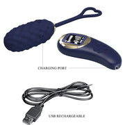 PRETTY LOVE - VIVIAN BLUE VIBRATIONS-EI MIT FERNBEDIENUNG