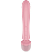 SATISFYER - TRIPLE LOVER RABBIT VIBRATOR MASSAGER ROSA