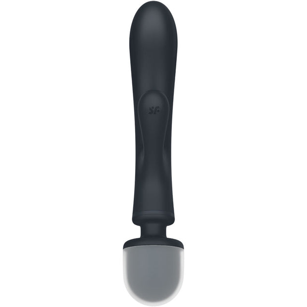 SATISFYER - TRIPLE LOVER RABBIT VIBRATOR MASSAGER GRAU