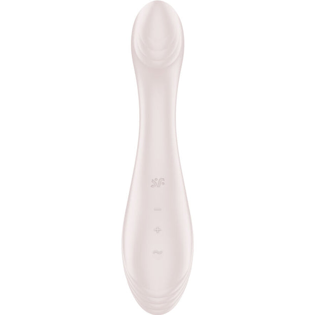 SATISFYER - G-FORCE VIBRATOR STIMULATOR G-SPOT BEIGE