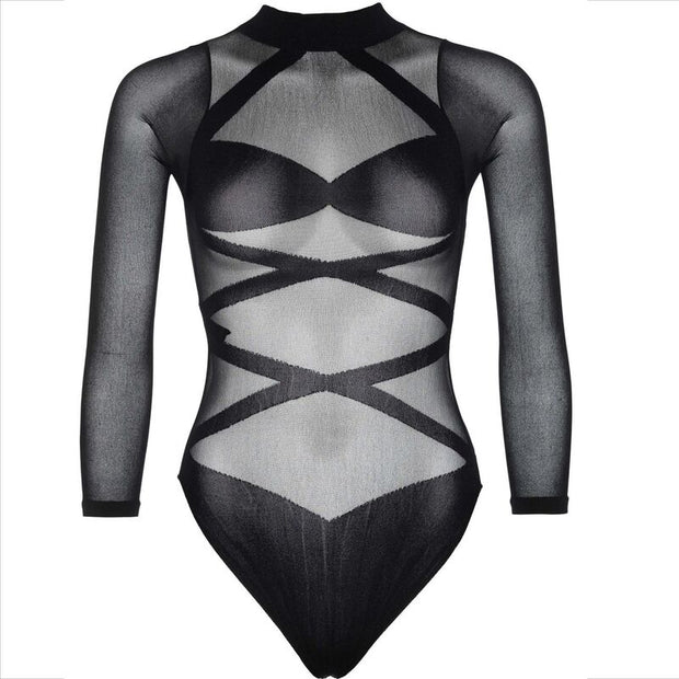 LEG AVENUE - 2-TEILIGES SET FÜR KöRPER UND OBERSCHENKEL