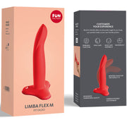 FUN FACTORY - LIMBA FLEXIBLER DILDO ROT GRÖSSE M