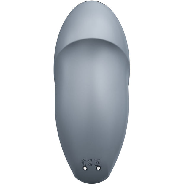 SATISFYER - TAP & CLIMAX 1 AUFLEGVIBRATOR GRAU