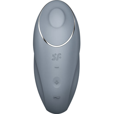 SATISFYER - TAP & CLIMAX 1 AUFLEGVIBRATOR GRAU