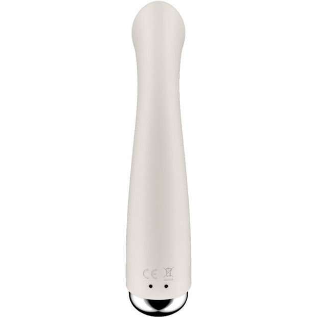 SATISFYER - SPINNING G-SPORT 1 ROTATOR VIBRATOR BEIGE