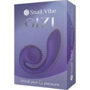 SNAIL VIBE - GIZI DUAL STIMULATOR VIOLETT