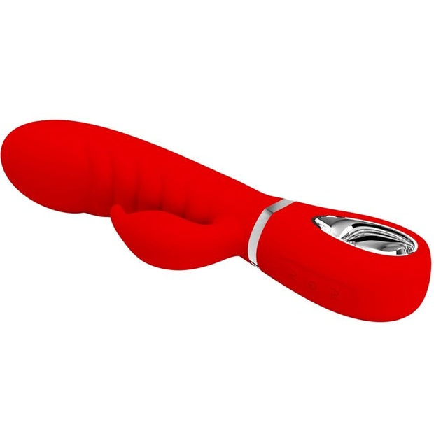 PRETTY LOVE - PRESCOTT MULTIFUNKTIONS-G-SPOT-VIBRATOR ROT