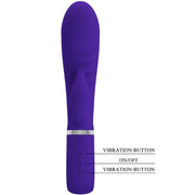 PRETTY LOVE - PRESCOTT MULTIFUNKTIONS-G-SPOT-VIBRATOR LILA